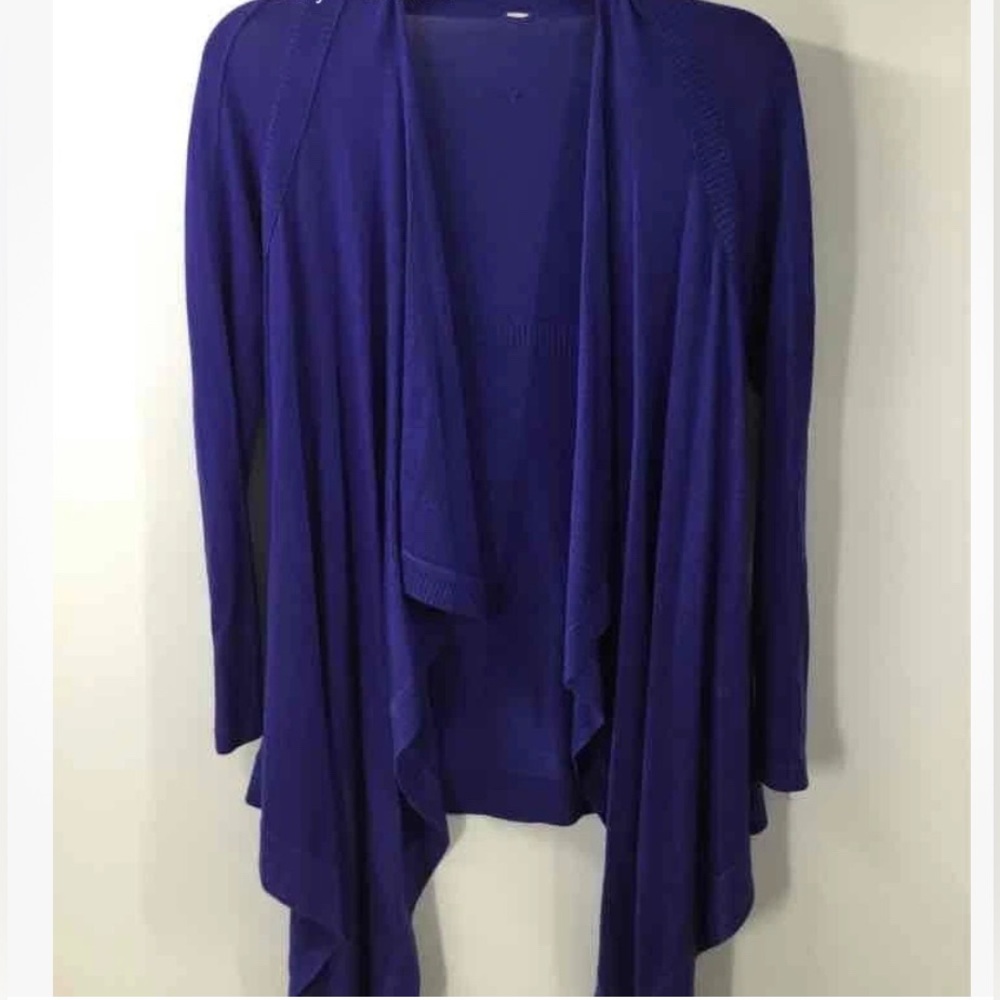 Lululemon Women's Purple open Cardigan Sweater. Small.